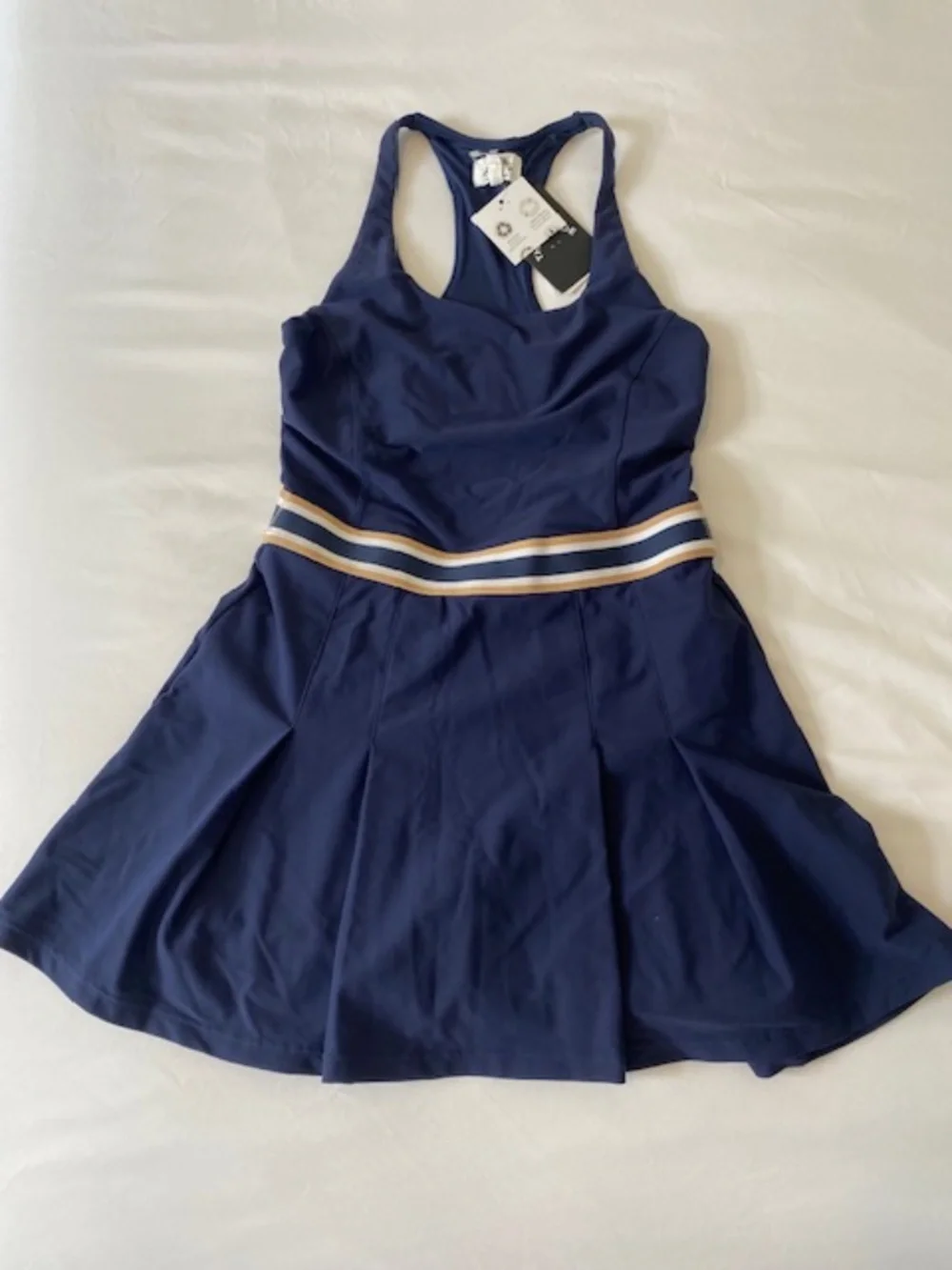 The Upside Navy Court Dress Size Small - Picture 6 of 11
